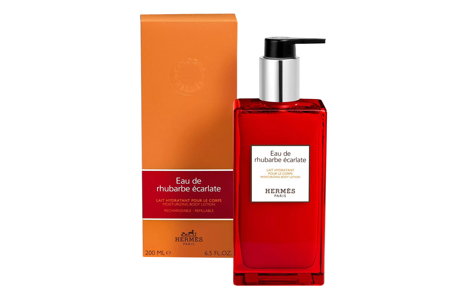 HERMES Crimson Ginseng Blood Body Lotion очищающий увлажняющий 200 мл — фото 2