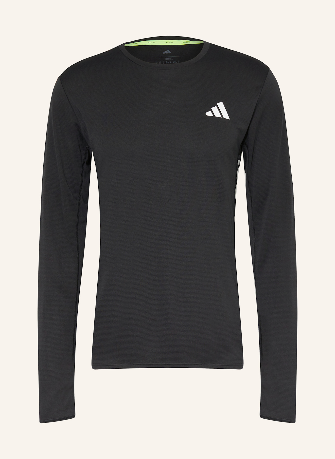 

Футболка для бега Adizero Adidas, черный
