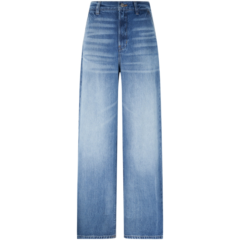 Calvin Klein Джинсы Clf женские деним светло-голубые — фото 3