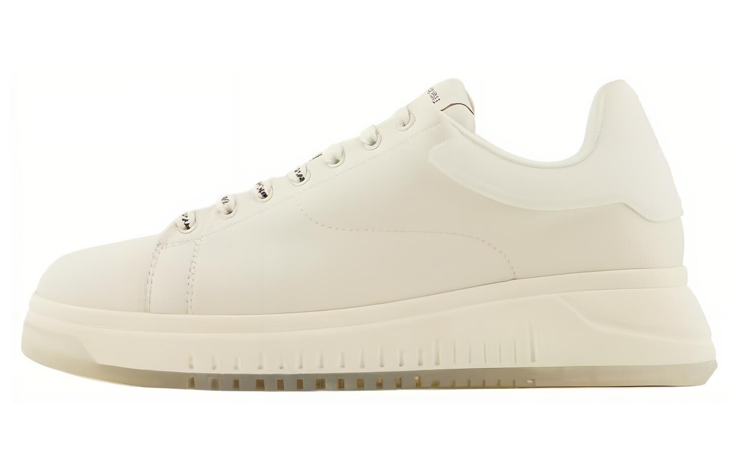 

Кроссовки EMPORIO ARMANI Chunky Leather Sneakers, белый