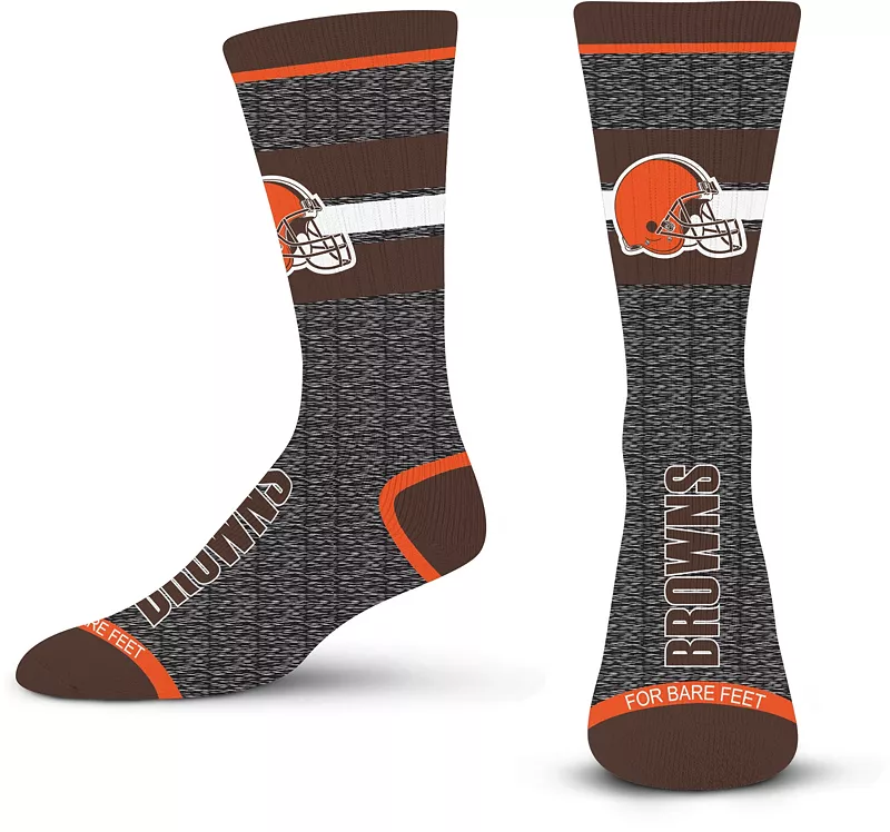 

Носки Spotlight для взрослых Cleveland Browns для босых ног For Bare Feet