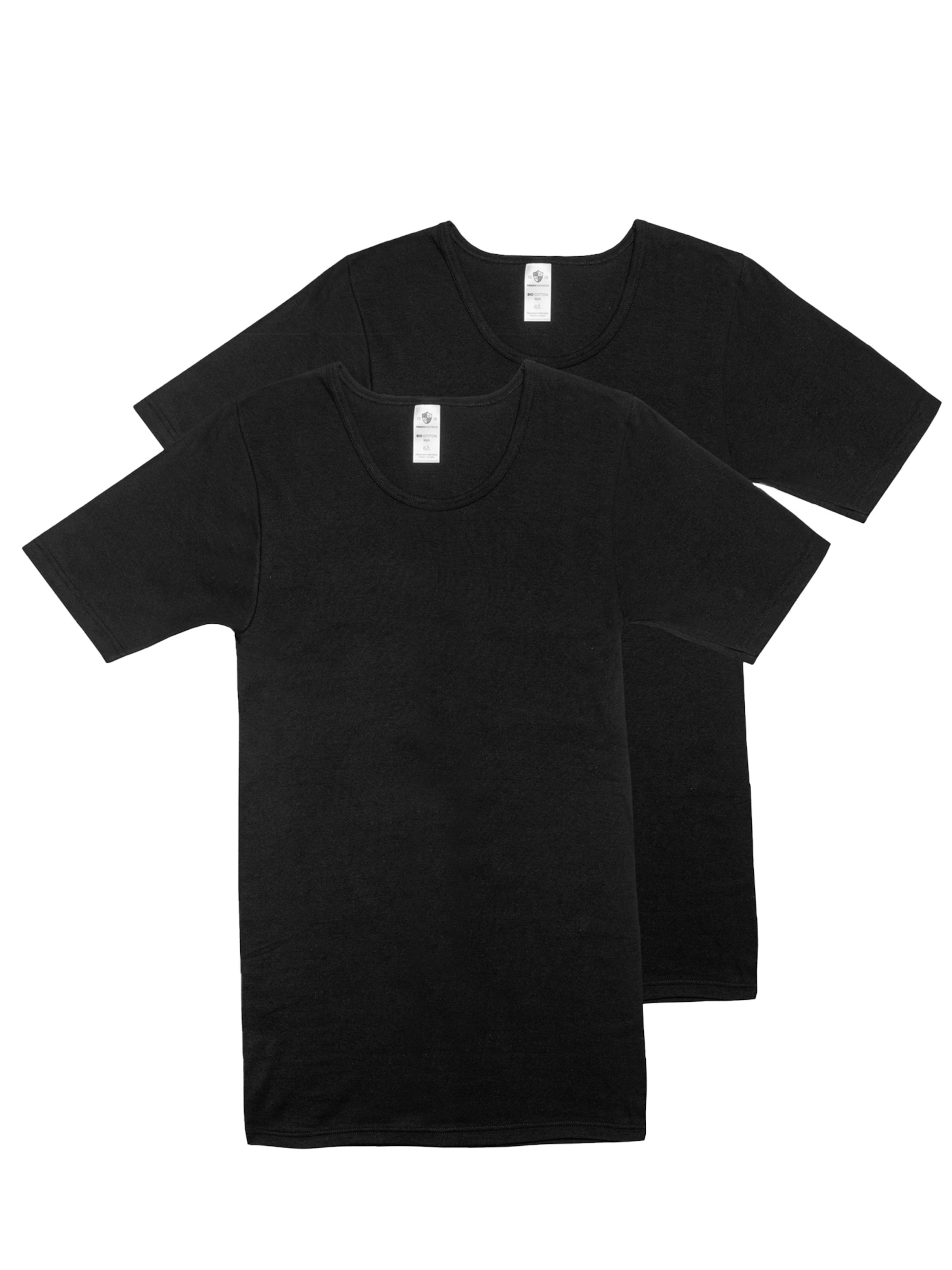 

Haasis Bodywear Футболка в черном цвете