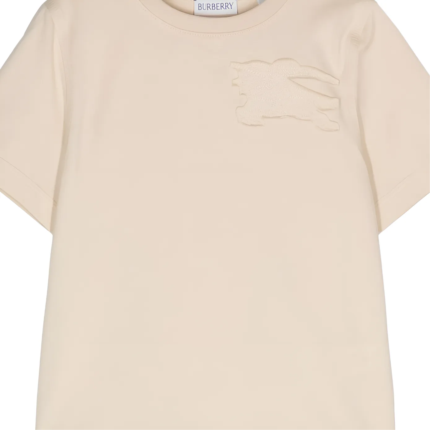 Burberry Футболка SS25 бежевая детская — фото 4