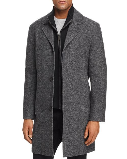 

Свитер-комбинезон из полушерстяного твила Cole Haan, цвет Gray