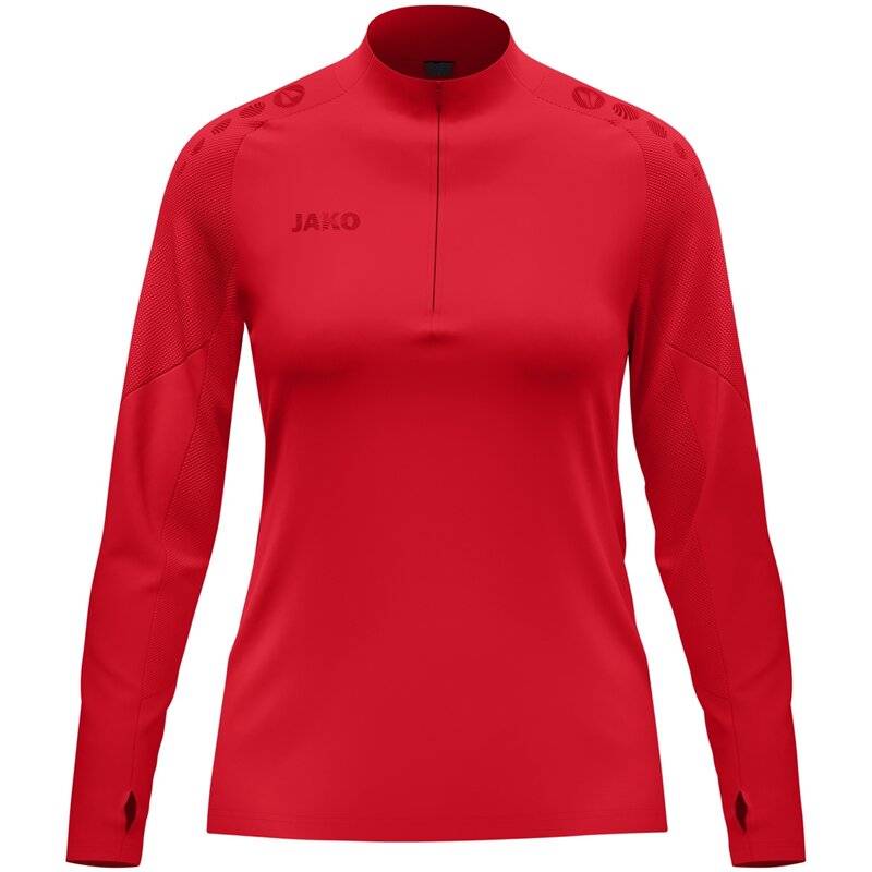 

Легкий женский пуловер с застежкой-молнией Jako, цвет rot