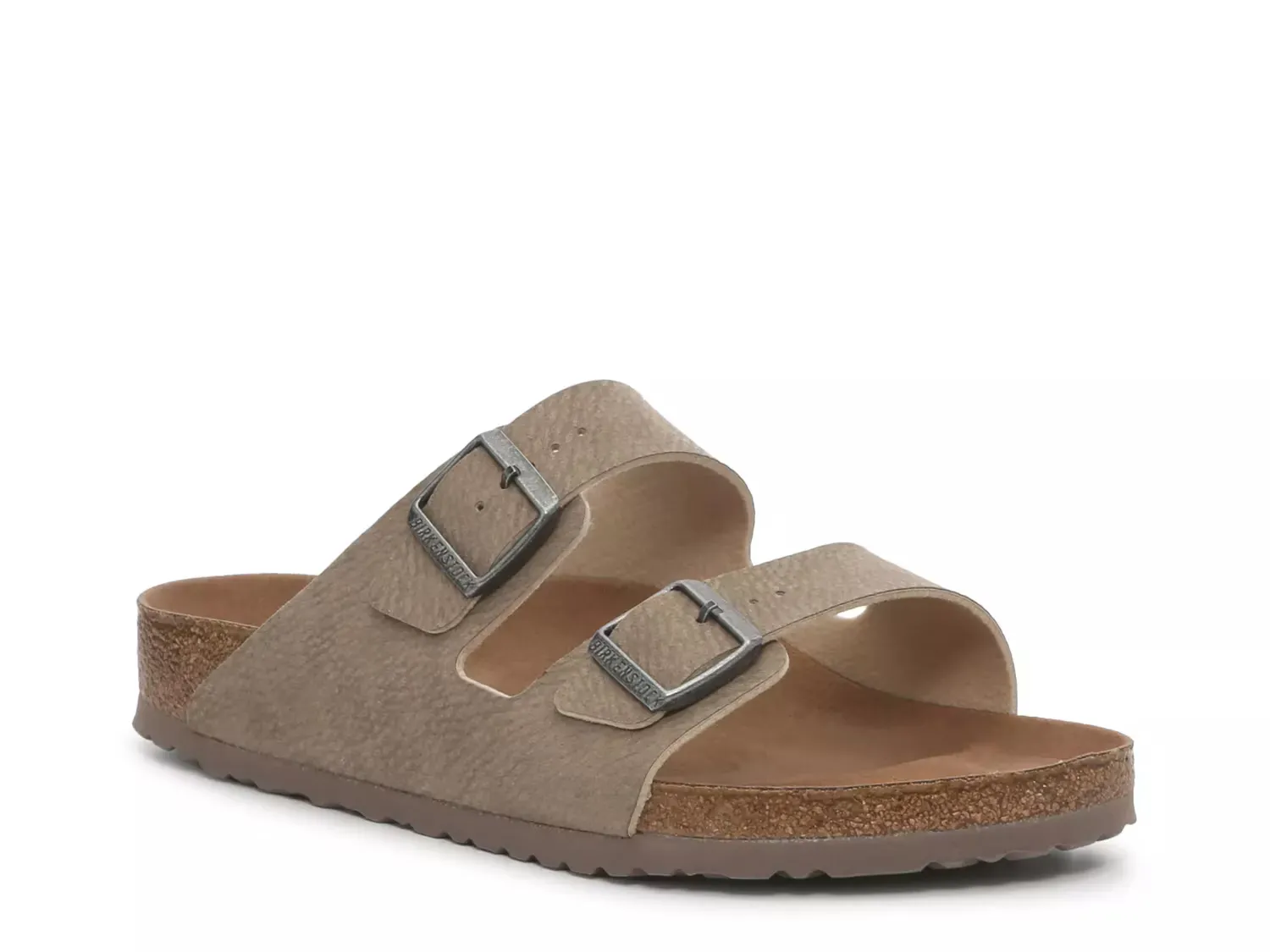 

Сандалии-шлепанцы Arizona Vegan Slide - мужские Birkenstock, Taupe/Stone