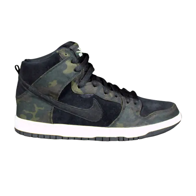 

Кроссовки Nike Dunk High Pro SB 'Iguana Camo', черный