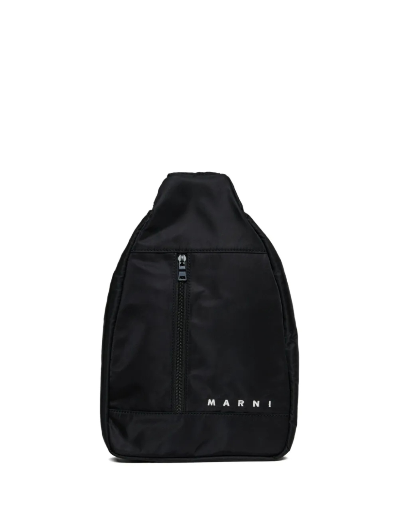 

Marni Kids рюкзак с вышитым логотипом, черный