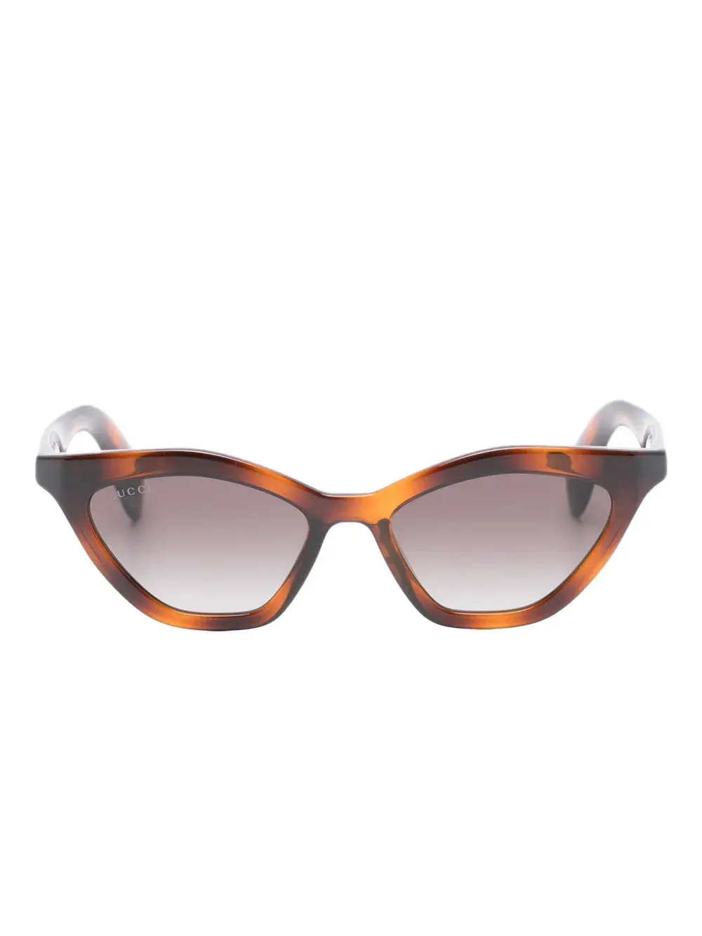 

Солнцезащитные очки в форме "кошачий глаз" Gucci, коричневый