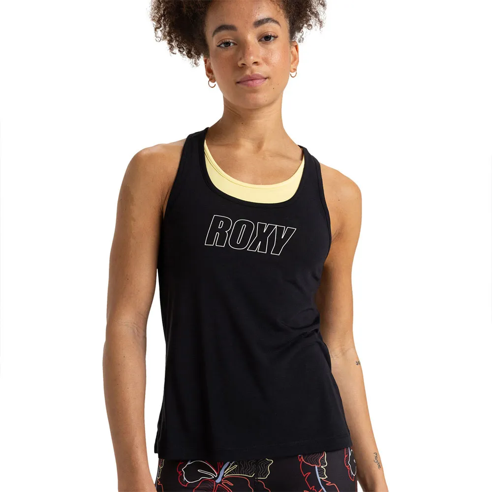 

Футболка без рукавов Roxy Everyday Flow, черный