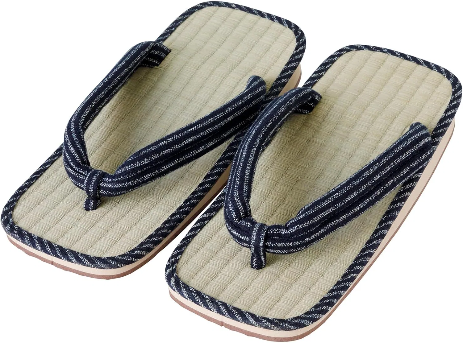 Сандалии из игусы, влагопоглощающие, Asayu, Black Stripes Asayu Japan