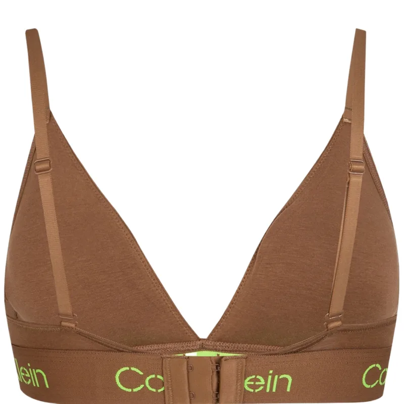 Calvin Klein Бюстгальтер женский кофейно-коричневый — фото 3