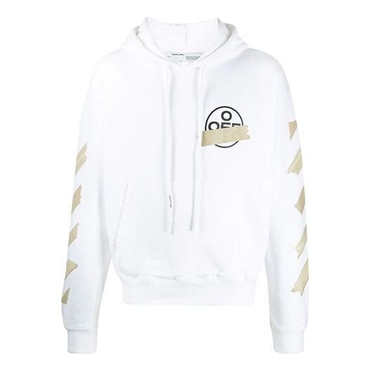 

Толстовка arrows sketch mens logo loose sweater tape Off-White, белый