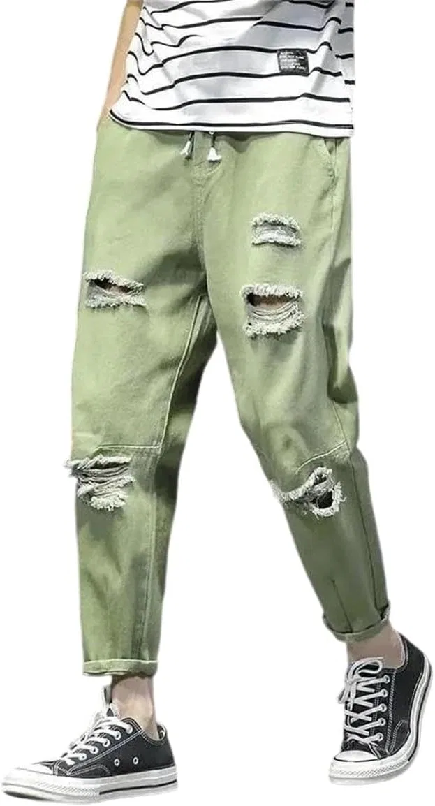 Джинсы свободные Men Jeans Harem Streetwear Trousers, En8 Jeans