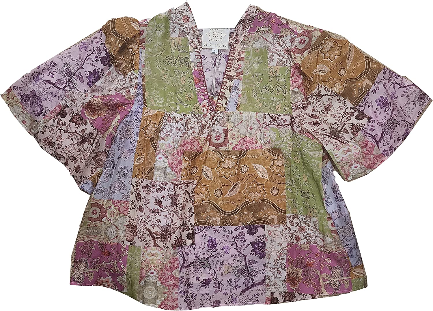 

Джонни был Бертой Топ Johnny Was, мультиколор