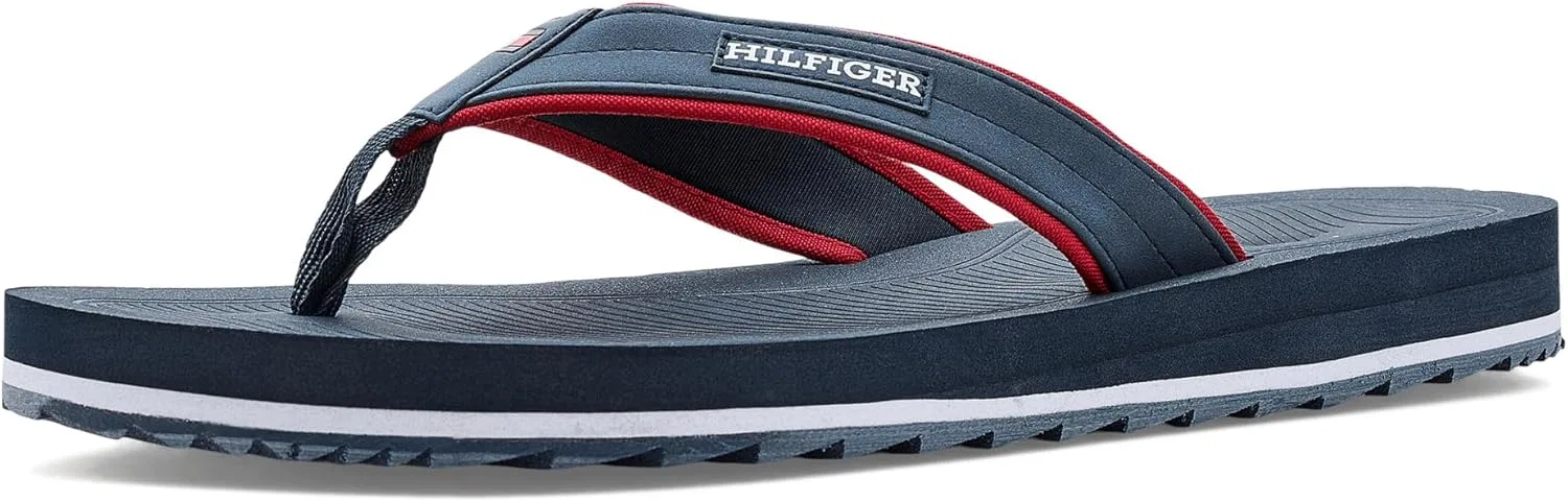 Сандалии Tommy Hilfiger, темно-синие с красным