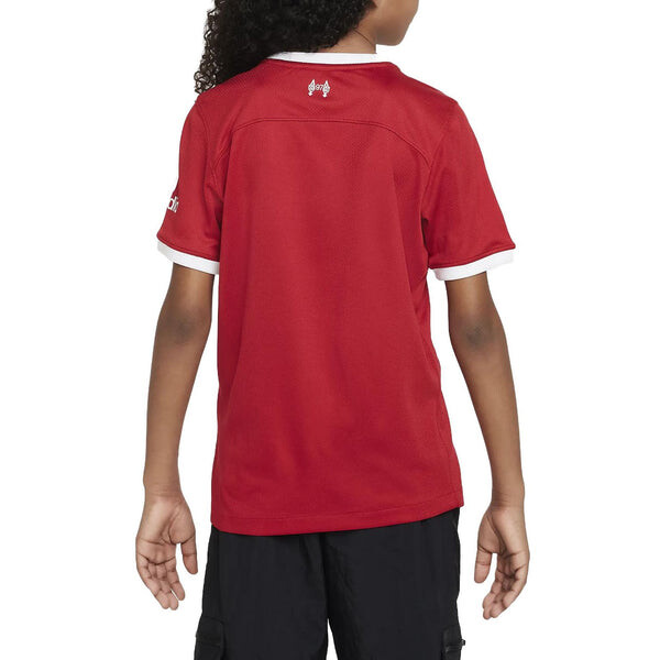 Спортивная футболка dri-fit liverpool fc 2023/24 stadium home soccer jersey 'red' Nike, красный — фото 3