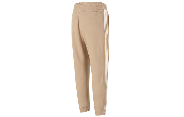 Спортивные штаны Men's adidas SMLY TP 1 Stripe Athleisure Casual Sports Long Pants/Trousers Khaki, хаки — фото 2