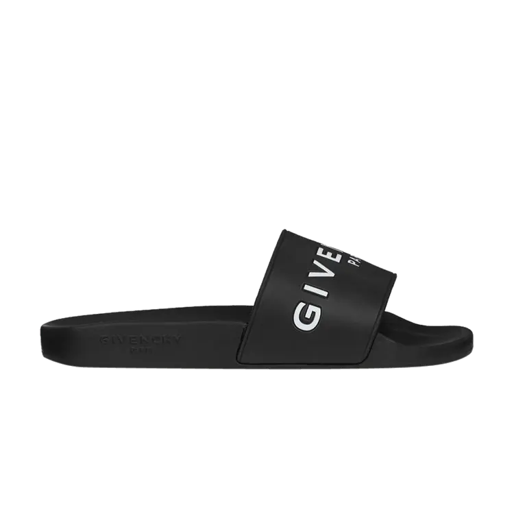 

Кроссовки Givenchy Wmns Logo Slide Black, черный
