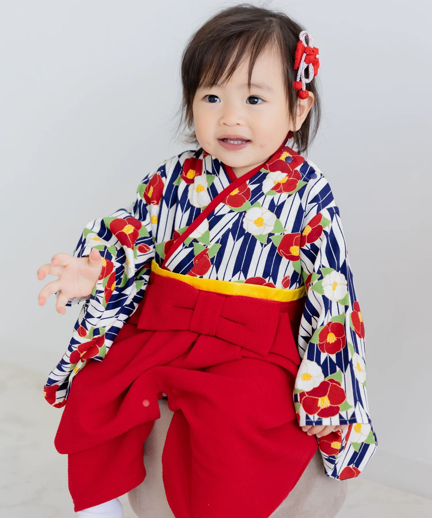 Комбинезон хакама Chil2, Camellia pattern