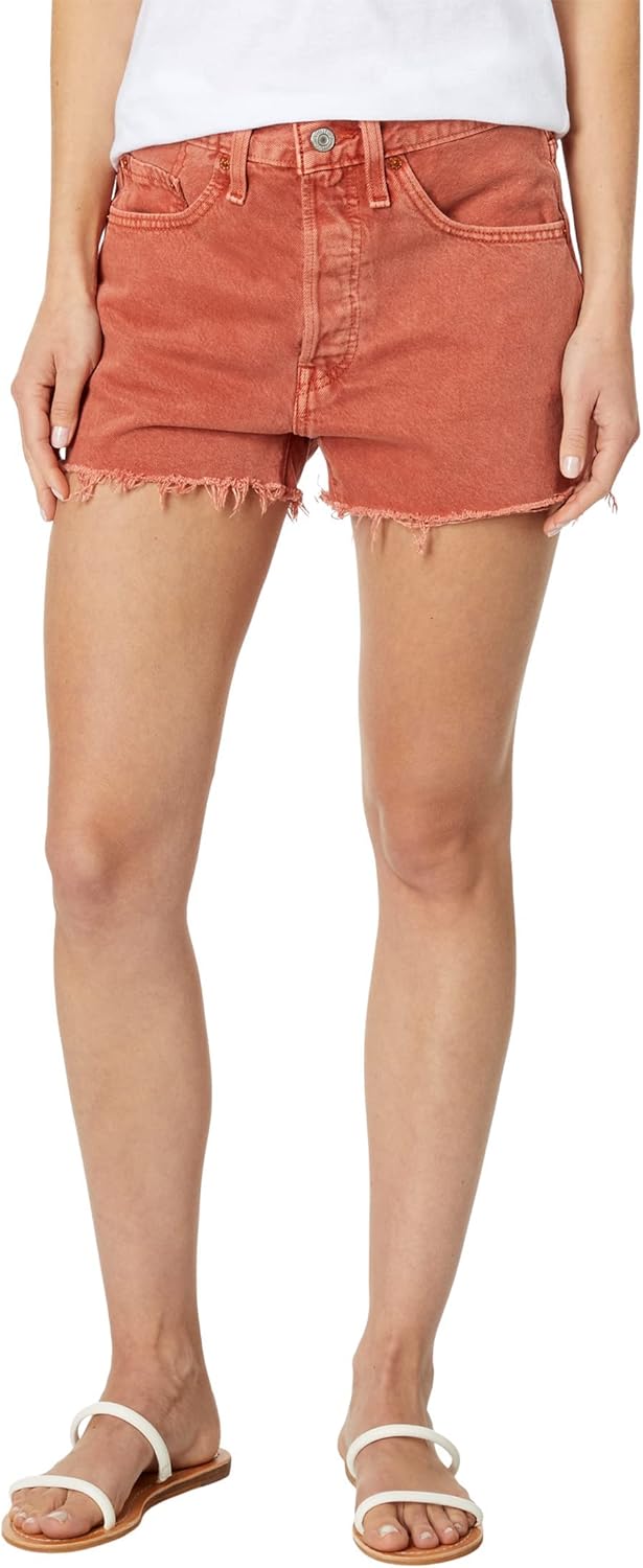 

Женские шорты Levi's с высокой талией, Dispersed Dye Baked Clay