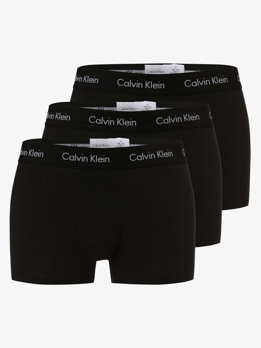 

Брюки в упаковке 3 шт. Calvin Klein, черный