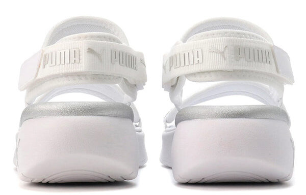 Сандалии sportie sandal 'white metallic silver' Puma, белый — фото 4