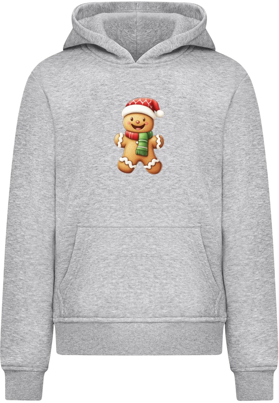 

Толстовка Merchcode Christmas Ginger, пятнистый серый