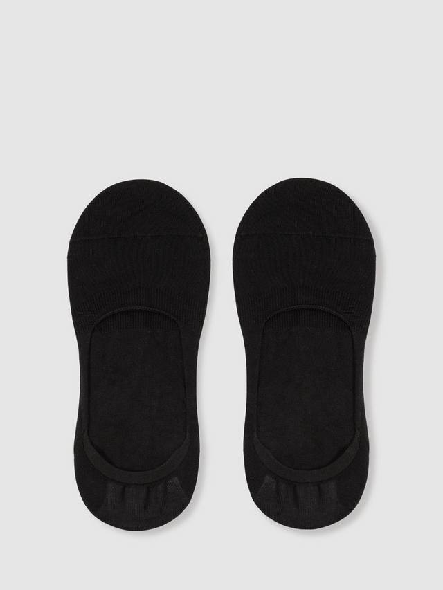 

Носки лоферы Rafi из хлопковой смеси Reiss, Black