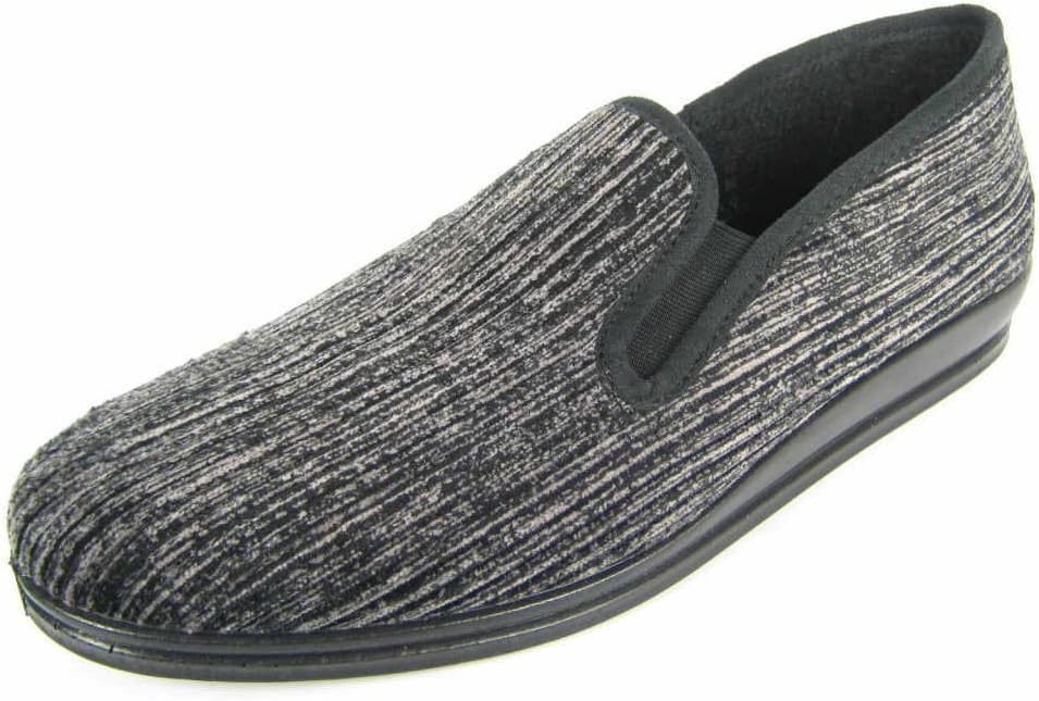 

Мужские домашние тапочки Rohde с низким профилем и теплой подкладкой, графит