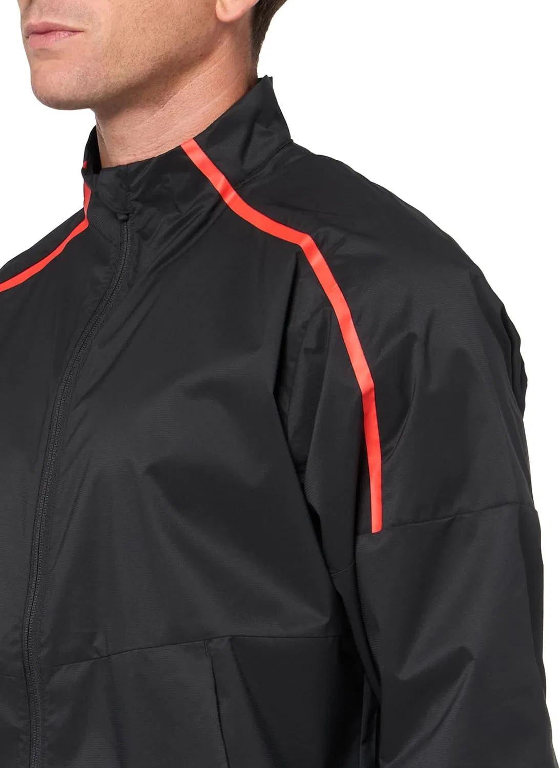 Куртка-бомбер Adidas Men's Core Provisional Full Zip, черный — фото 3