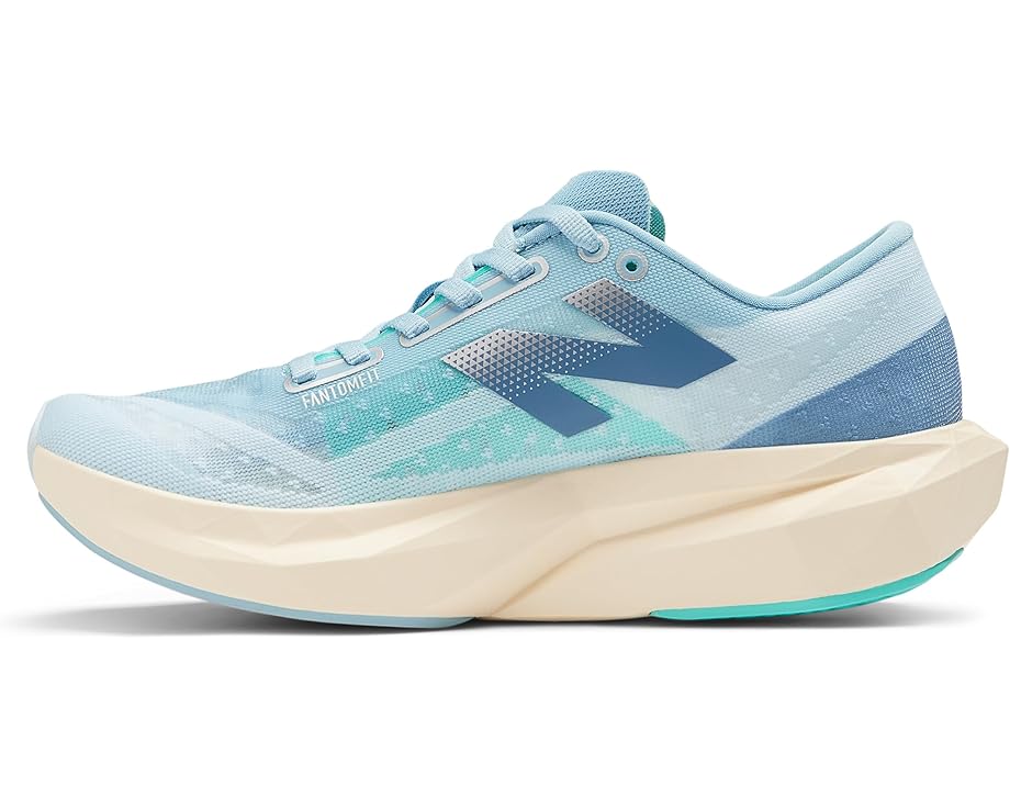 Кроссовки New Balance FuelCell Rebel v4, цвет Quarry Blue/Chrome Blue — фото 4