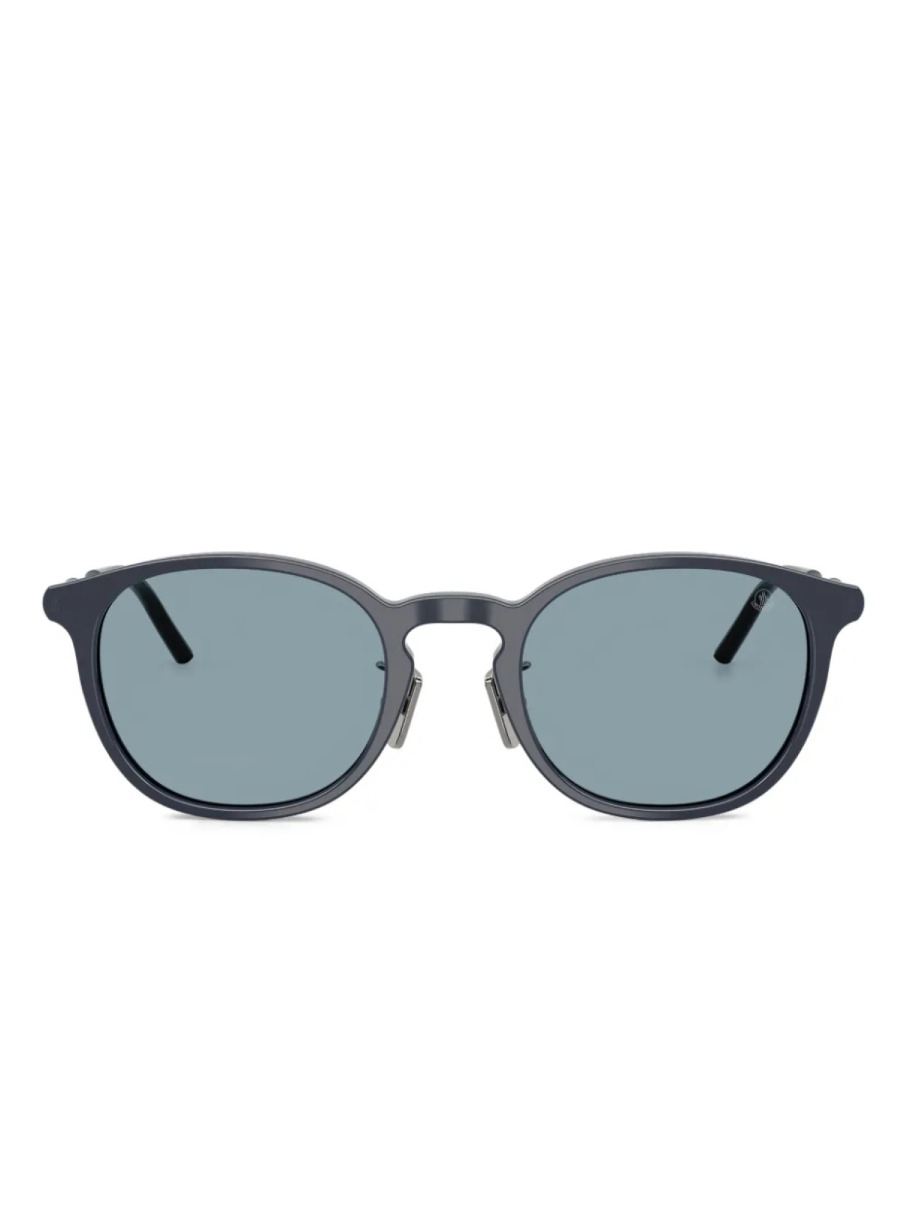 

Солнцезащитные очки в круглой оправе Moncler Eyewear, синий