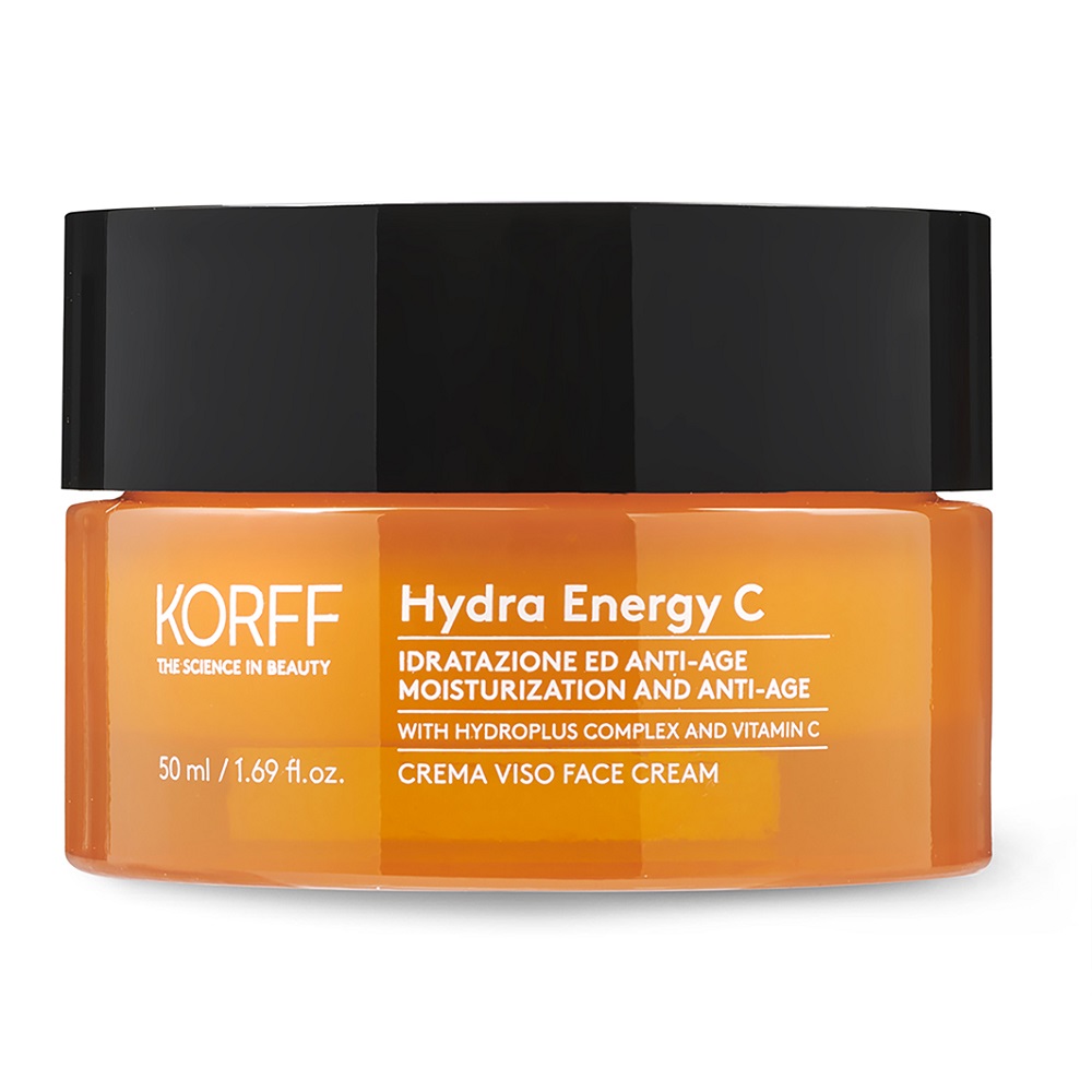 

Увлажняющий и укрепляющий крем для лица с витамином С hydra energy c moisturization and anti-age face cream Korff, 50 мл