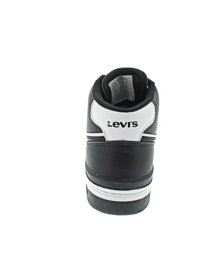 Кроссовки Levi's Dereck Mid High-Top, черные — фото 2
