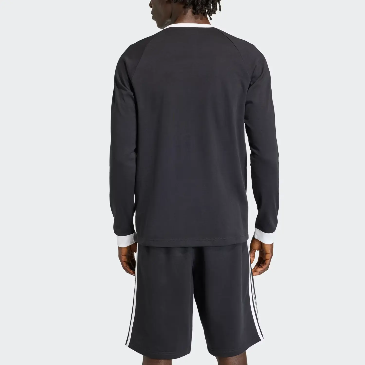 Футболка мужская 3 Stripes FW25 Adidas Originals, черный — фото 4