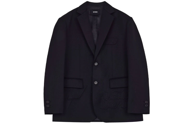 

WE11DONE Костюм деловой унисекс черный, Black