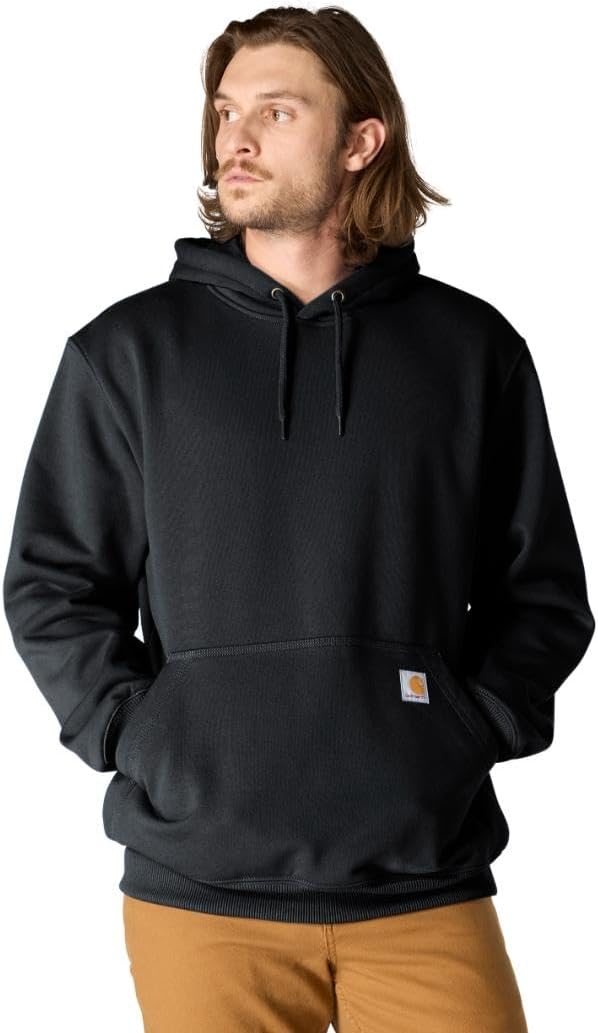 

Толстовка Carhartt мужская Rain Defender Loose Fit Heavyweight, Black