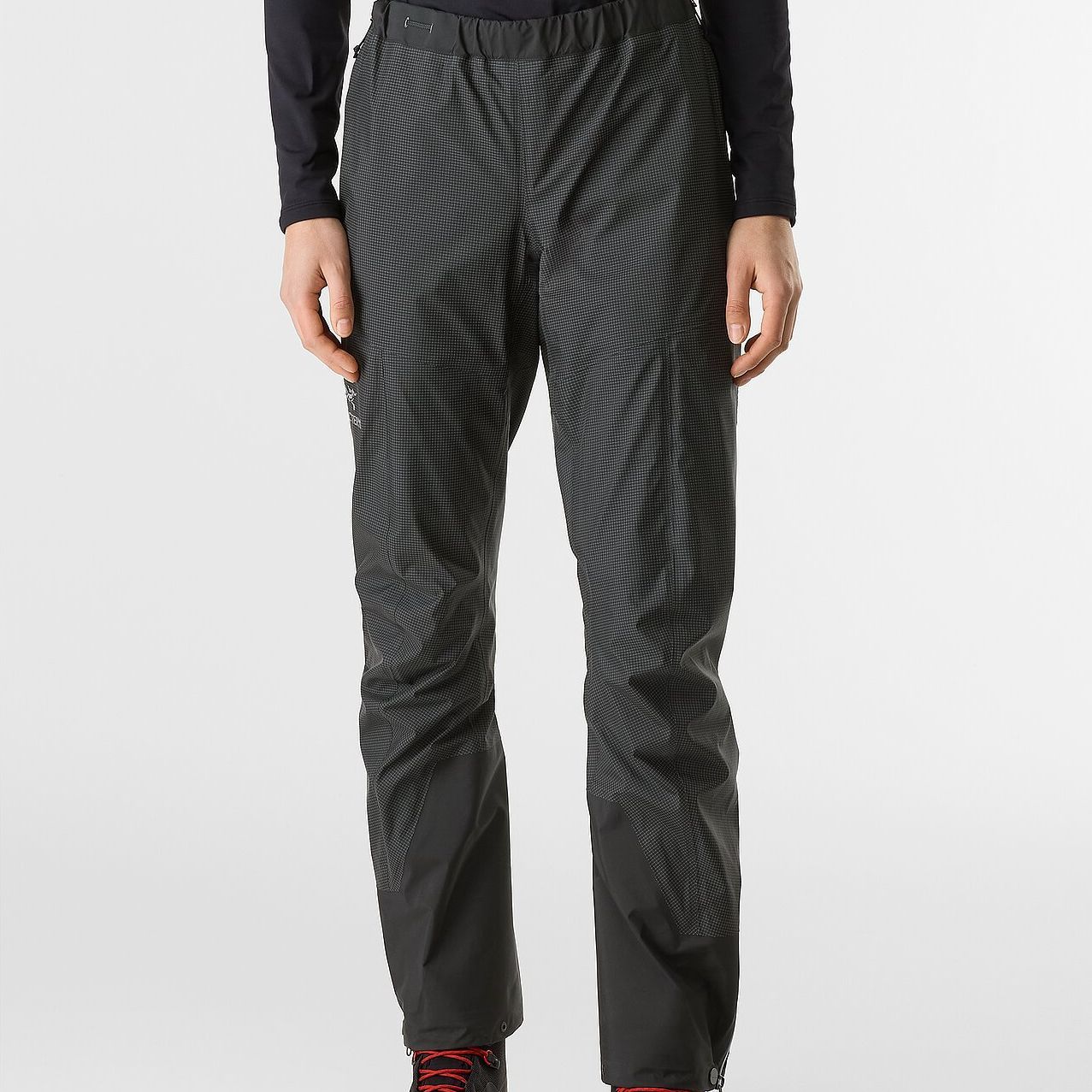 Брюки-ветровки ALPHA женские Arcteryx, черный — фото 4