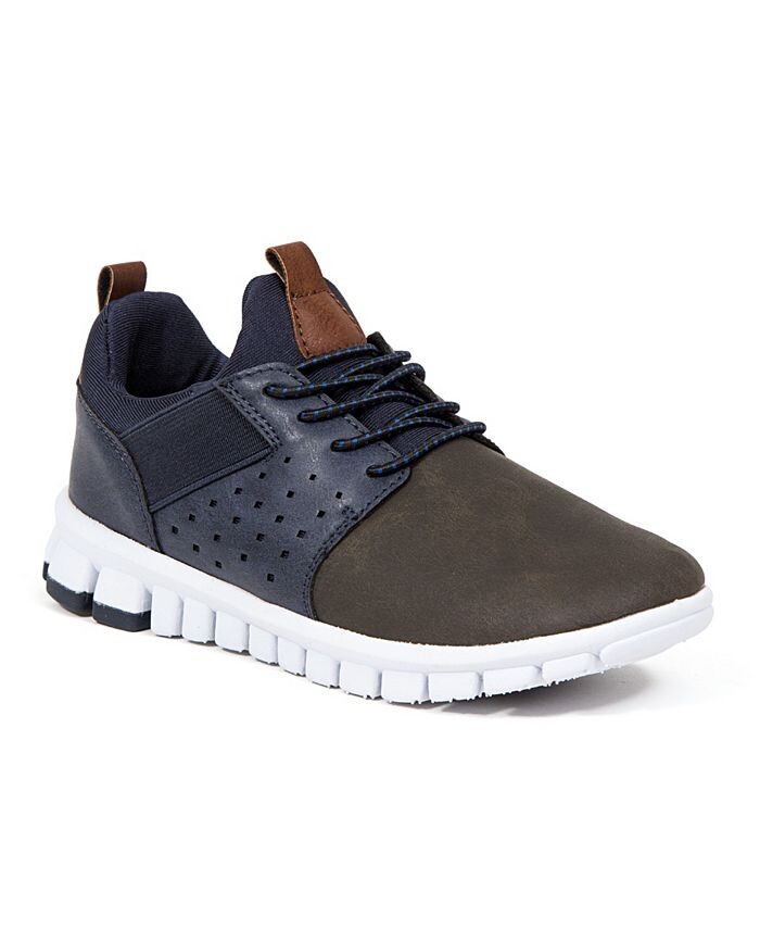 

Оксфорды Nosox Little and Big Boys Betts Jr. DEER STAGS, серый