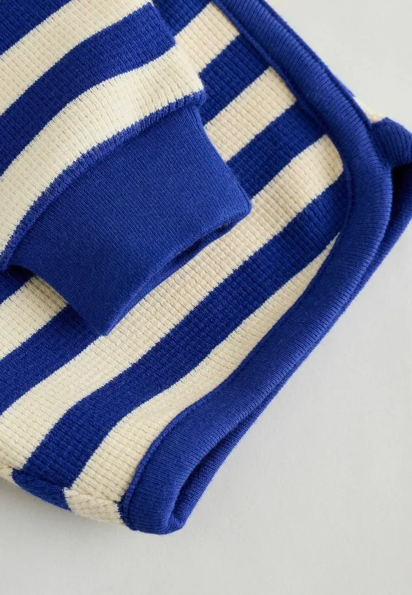 Шорты с длинным рукавом стандартного кроя Next, Blue Stripe — фото 3
