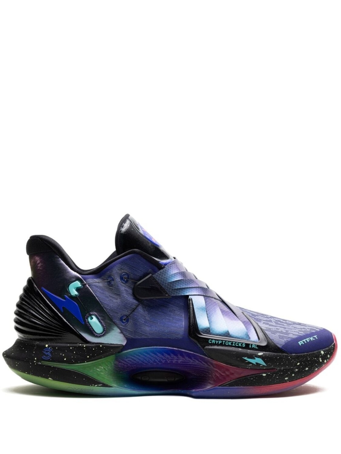

Кроссовки Cryptokicks iRL 'Space Matter' из коллаборации с RTFKT Nike, фиолетовый
