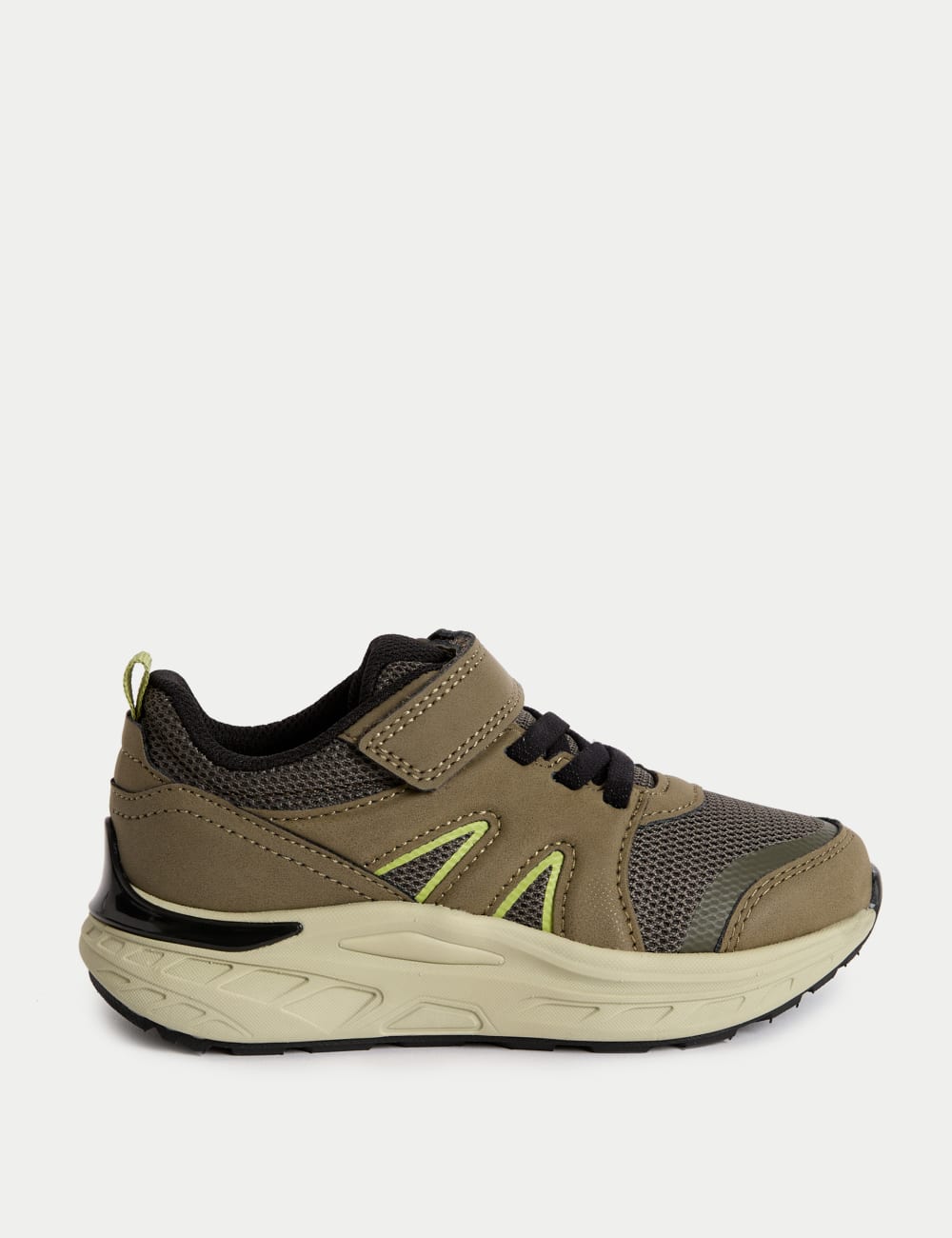 

Детские кроссовки Freshfeet Riptape Marks & Spencer, зеленый