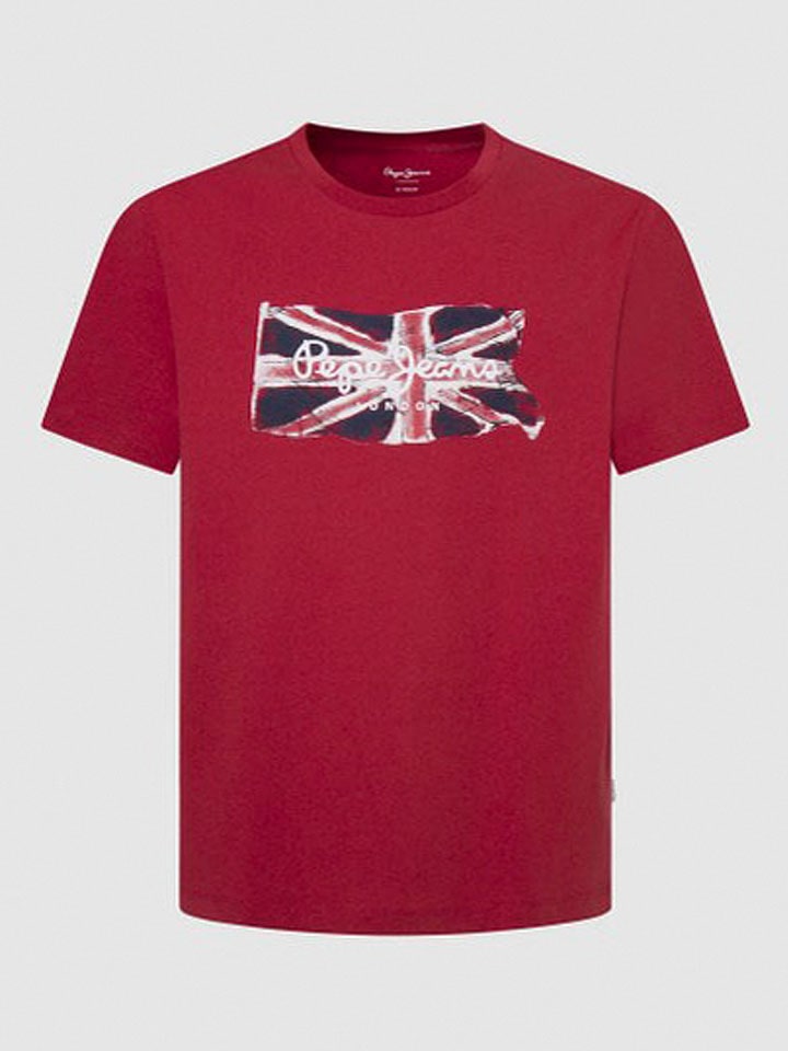 

Pepe Jeans Красная футболка "Clag"