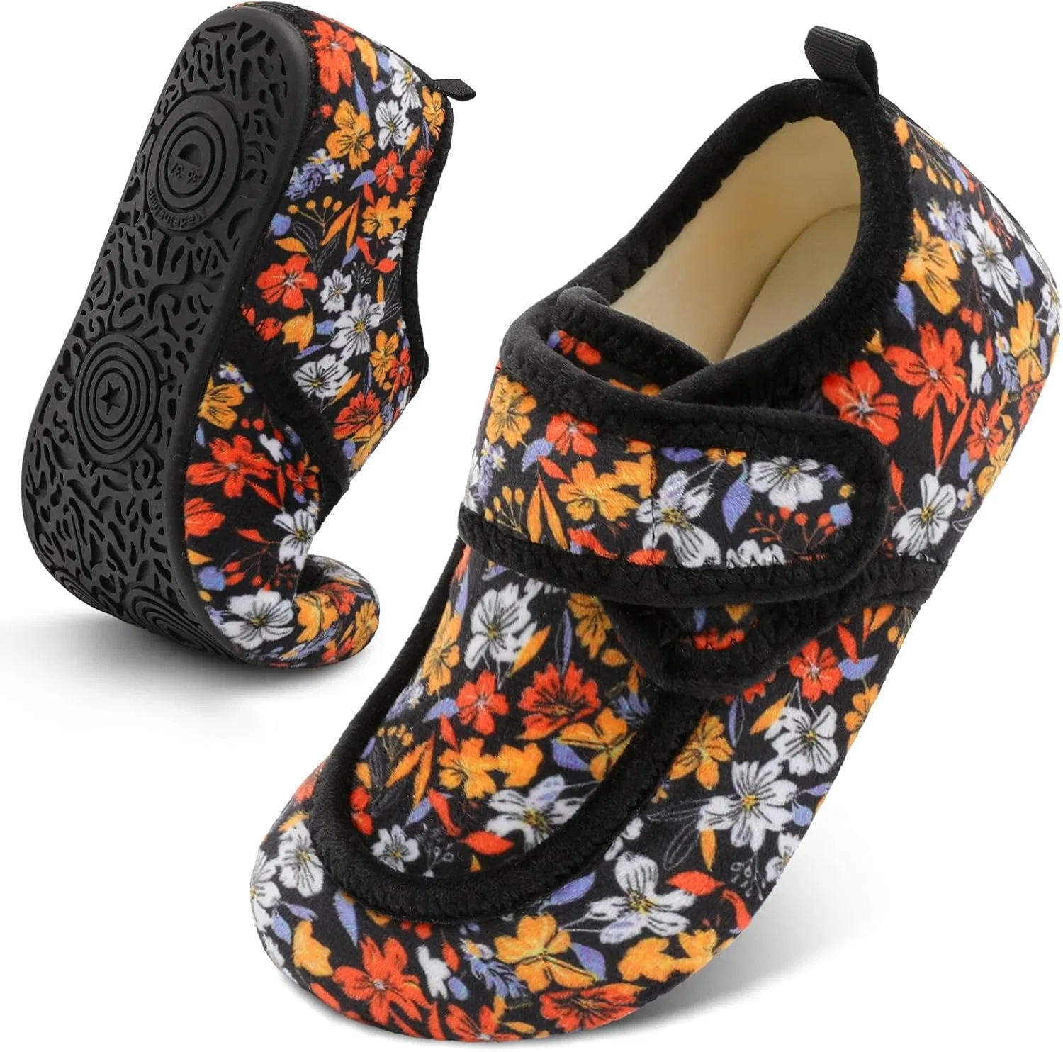 Тапочки на широкую ногу, BARERUN, Foral