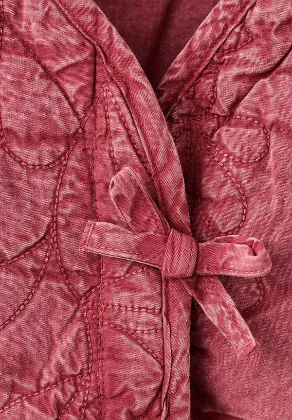 Детская легкая куртка Mango Kids, Light Pink — фото 3