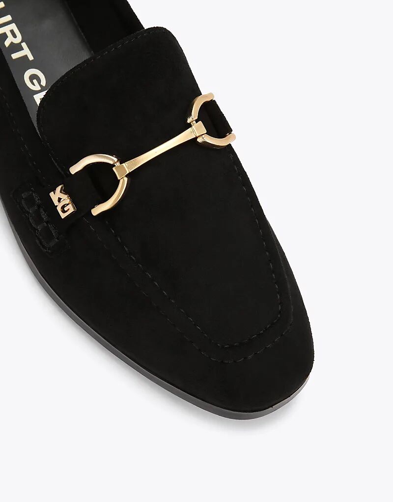 Туфли KG Kurt Geiger Madeline на плоской подошве черного цвета — фото 3