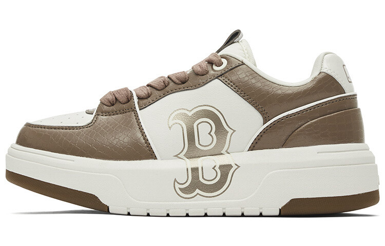 

Кроссовки MLB Chunky Liner Skateboarding Shoes Unisex Low-top Brown, коричневый