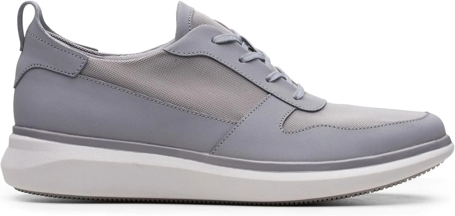 Мужские низкие кроссовки Clarks Un Globe Sport, Grey Combi Grey Combi — фото 2
