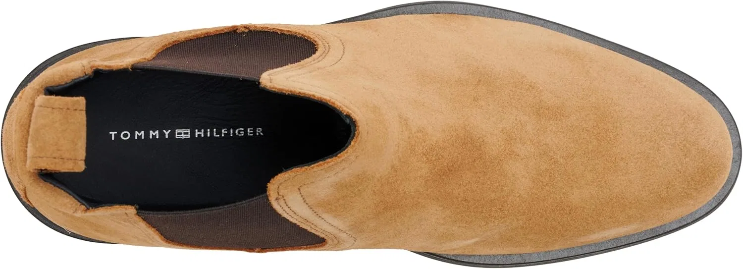 Мужские ботильоны Tommy Hilfiger Core Rwb Hilfiger Chelsea, коричневый — фото 3